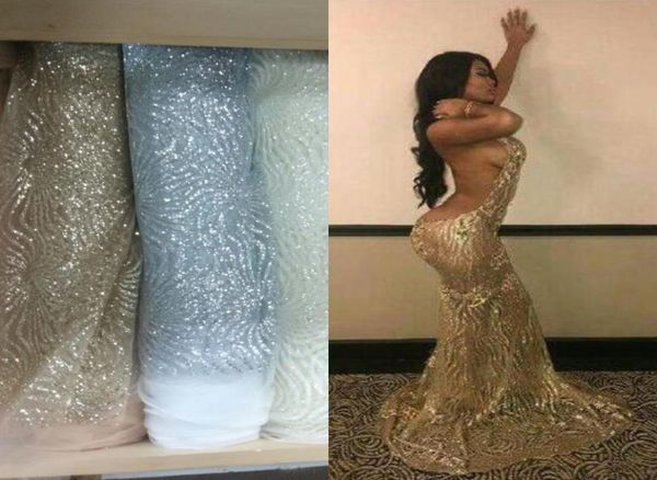 

backless sequins black girl mermaid african prom dresses long 2017 deep vneck sequined formal party gowns evening dres8966667