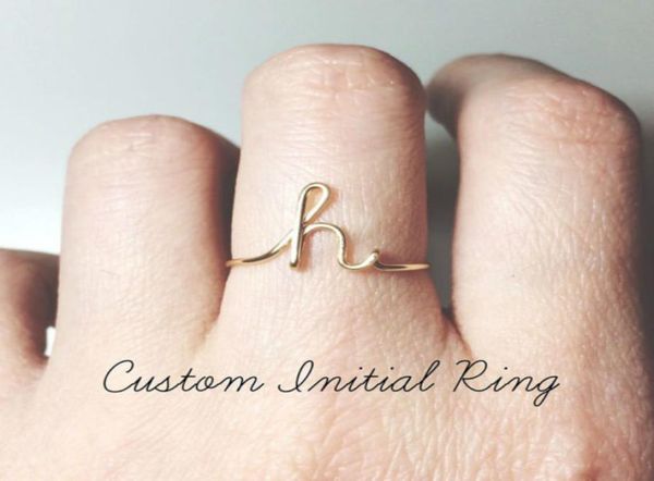 

2018 8pcsset rings set women fashion letter rings adjustable finger beach jewelry ring set gift2617636, Silver