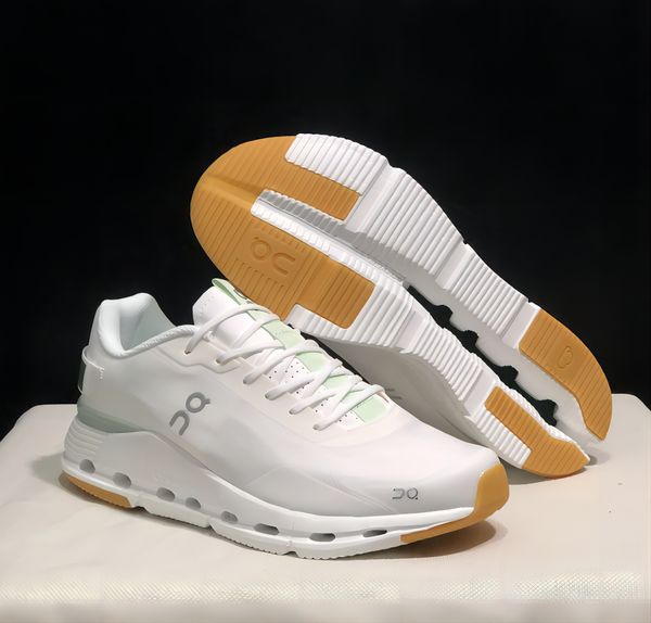 

new 2023 running shoes: ultimate comfort. cutting-edge technology. men's women's sneakers cloudnova form shoes black alloy gray al