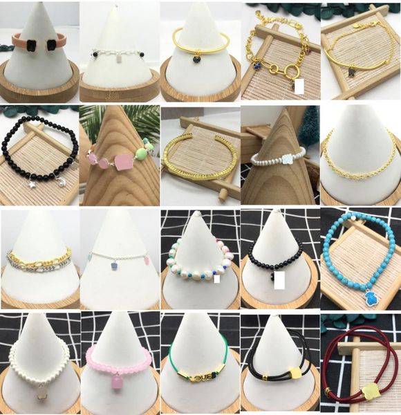 

fahmi s925 sterling silver gift stitching titanium steel couple female smiling face expression bracelet student temperament wild h4362381, Golden;silver