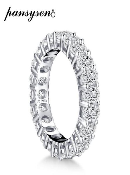 

22pcs oval 3x5mm created moissanite diamond wedding engagement couple rings for women men whole fine jewelry ring cluster6057541, Golden;silver