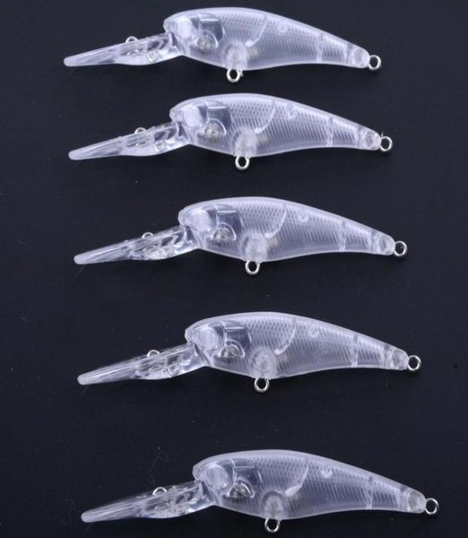 

100pcs minnow blank hard unpainted fishing baits crankbait wobblers lures 93cm6g2646756