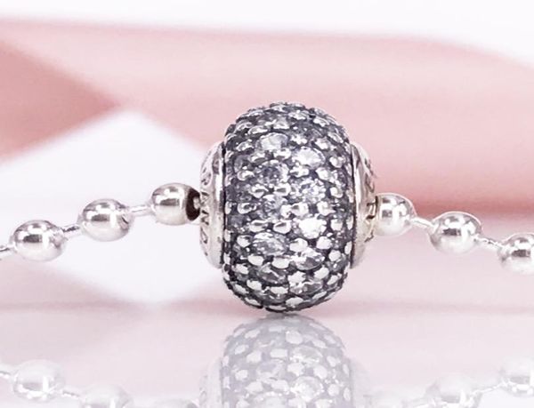

new arrivel 2017 autumn collection s925 sterling silve essence balance charm fit european chain bracelet jewelry 796088cz charm6466924, Black