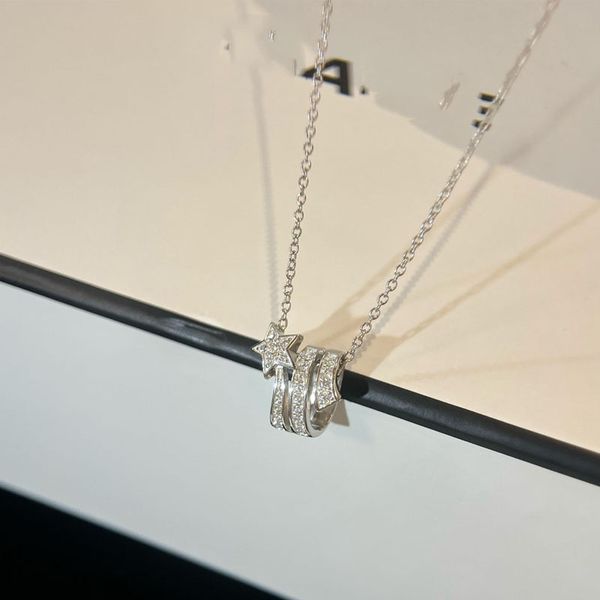 

designers necklace luxurys jewelry pendant necklaces elegant crosses design versatile trendy style christmas valentine day jewelrys very goo, Silver