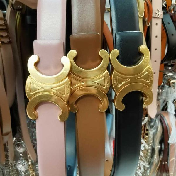 

fashion versatile 2.5cm men women's casual accessories dress for autumn and winter genuine leather 100cm long belt, Black;brown