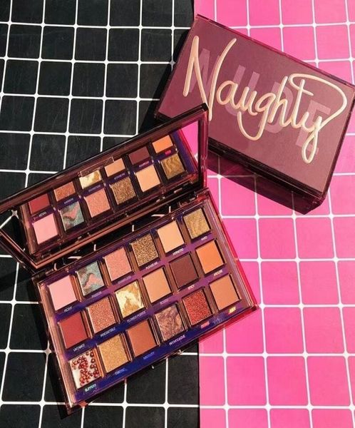 

epacket makeup eyeshadow palette naughty nude 18 color eye shadow shimmer matte nude eyeshadow beauty cosmetics7896135