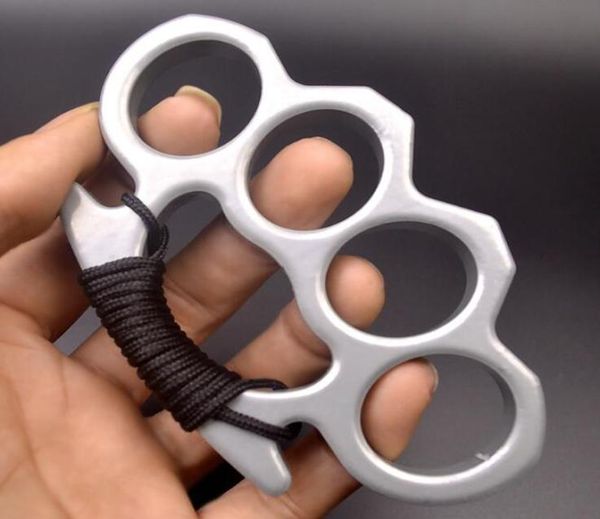 

weight about 74g silver black metal knuckle duster four finger self defense weapon equipment clasp safety men039s and women034041233