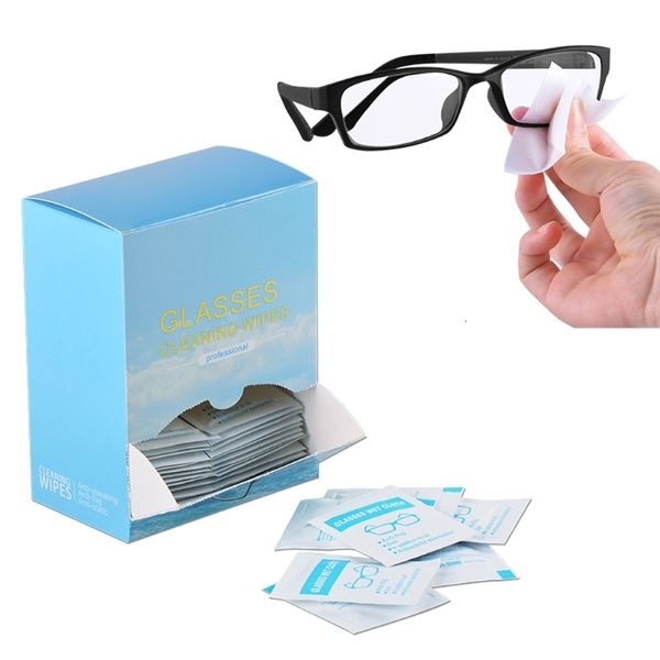 

lens clothes 100pcs cleaning wipes premoistened individually wrapped screens tablets camera lenses eyeglasses wipe kit 230712