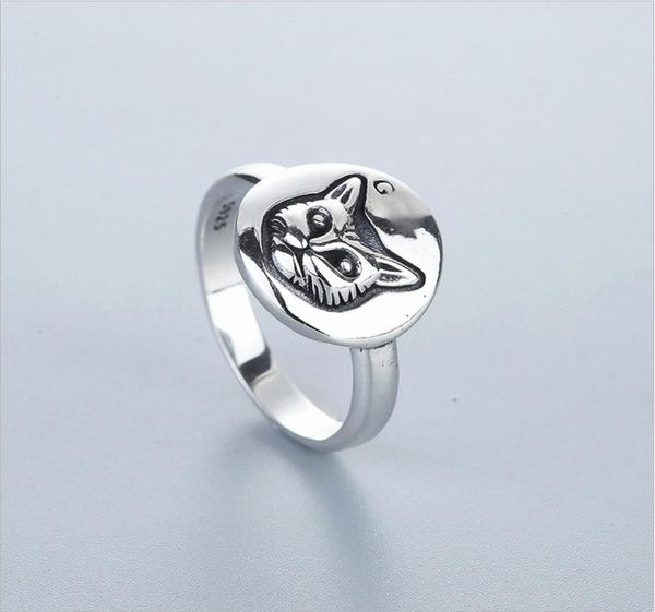 

925 sterling silver love cat ring for men and women lovers gift jewelry1304779