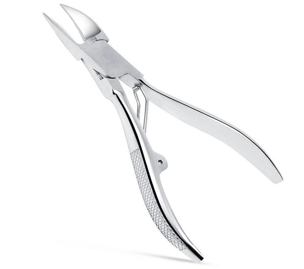 

toenail clipper heavy duty nail clipper with antislip handle stainless steel nail cutter nail scissor for thick and ingrown toena2999262, Silver
