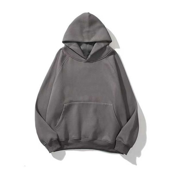 

designer mens t shirts hoodies men's women's letter print zipper design section long sleeve round neck loose sweater white gray co, Black