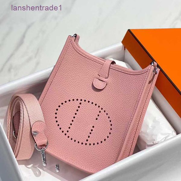 

designer hemrres bag evelynn new evelyns cowhide lychee pattern one shoulder crossbody women's bag casual versatile bucket 7tra 1cad