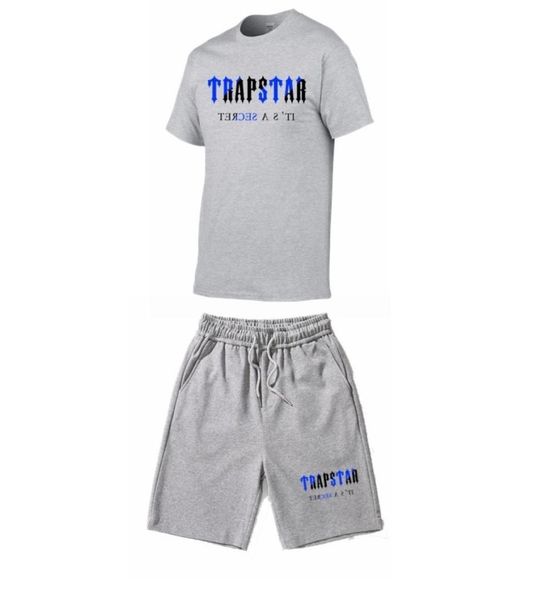 

tracksuit set men t shirtshorts sets summer sportswear jogging pants streetwear harajuku tshirt suit 2206028826677, Gray