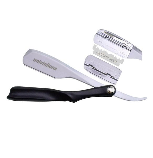 

dural edge razors 74 blades spring mechanism hair removal foldable shaving salon shavette beard face underarm body eyebrow8961875