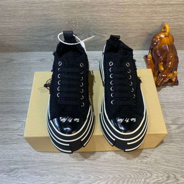 

2023 luxury xvessel g.o.p. lows canvas shoes mens women fashion designer vessel tripe s by piece speed pink tweed casual shoes