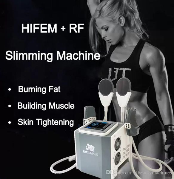 

2022 ce approved emslim hiemt rf skin tightening body slimming machine with 4 handles electromagnetic stimulation building muscle 3325931