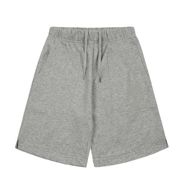

brand quality shorts mens women designer of luxury amis shorts fashion men s casual terry cloth cotton man clothing size s-xl e104, White;black