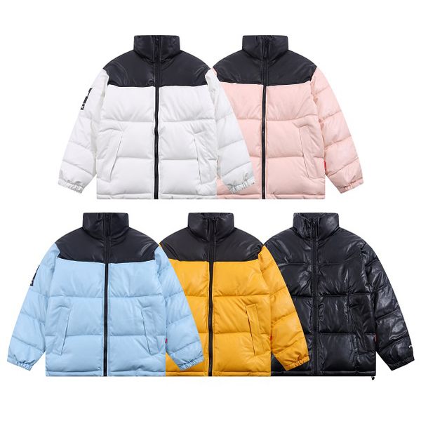 

2023 luxury designer men's down women casual coats five colors fashion men designer jackets outerwear letters winter fashion asian size, Black