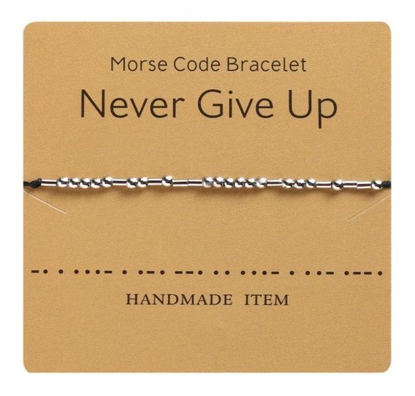 

wish amazon morse code alphanumeric couple bracelet secrect lucky bracelet1548898, Silver