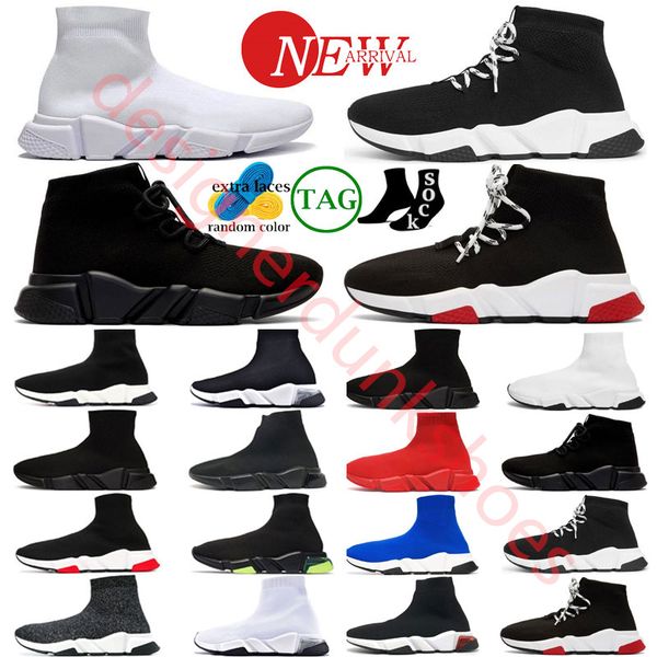 

designer socks shoes platform mens women shiny knit speed 2.0 1.0 trainer runner sneaker sock boot nice master embossed womens sneakers spee