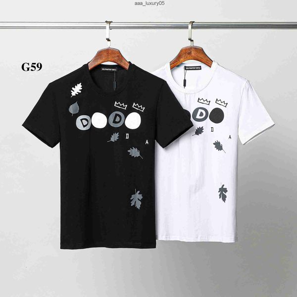 

phantom turtle 2023ss new mens designer t shirt italian fashion tshirts summer t-shirt male 100% amk s s s dsquare d2 dsqs dsq2s q8kb, White;black