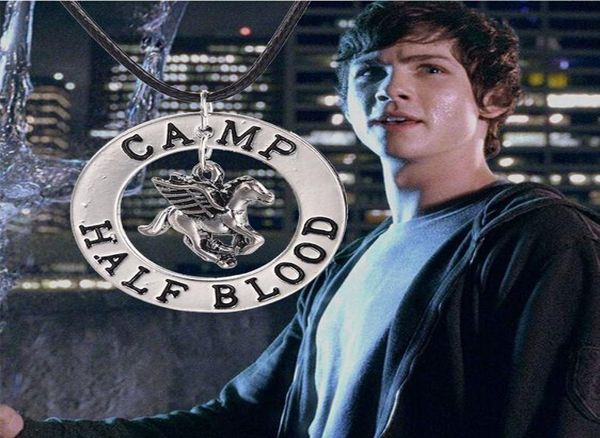 

movie percy jackson camp half blood flying horsependant necklaces jewelry gifts rope necklacesplicing necklace accessories1488863, Silver