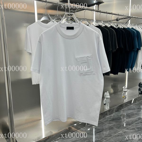 

22ss designer letter printed t shirts tee fashion sweatshirt high street short sleeve summer casual t-shirt breathable men women crew neck t, Black;brown