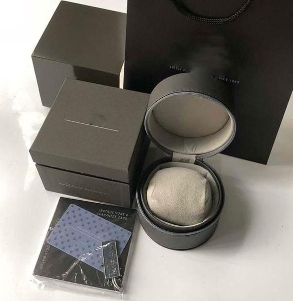 

2020 mens wristwatches original box paper inner outer booklet card inman watches watch gift boxes7487626, Black;blue