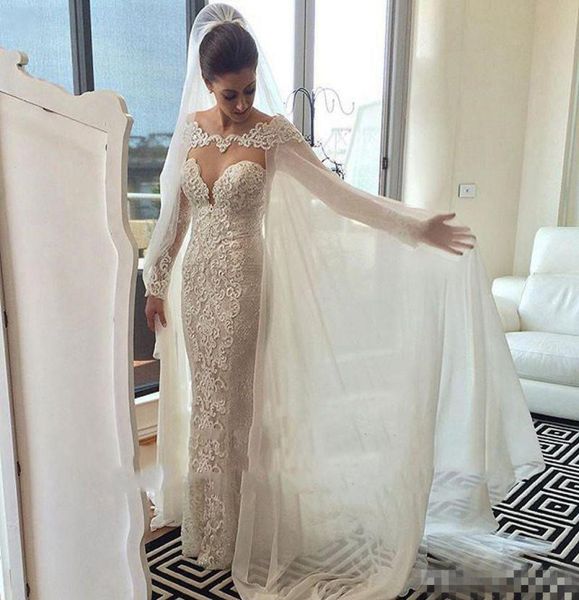 

whiteivory chiffon wraps appliques lace wedding jacket bridal cloak lace bridal dress039s cape custom made 994543, White