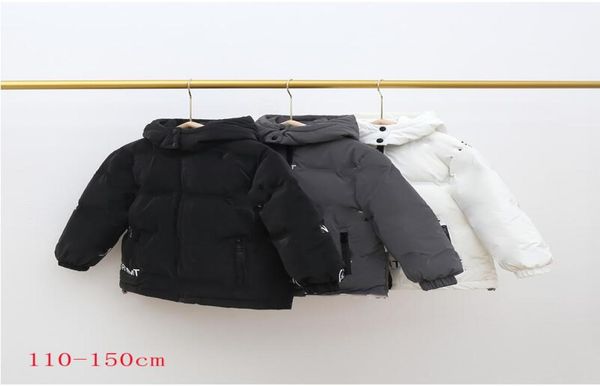 

brand down coat for big boys girls windbreaker kids cottonpadded parka coats child jackets children outwear boy jacket 410 years2405119, Blue;gray