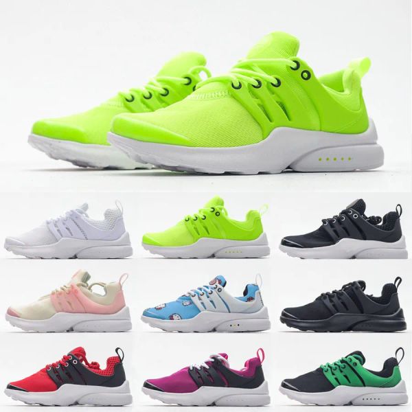 

designer children running kids shoes boys girls baby prestos 5v ultra br qs yellow red black oreo for toddler sneakers fashion tennis shoe s