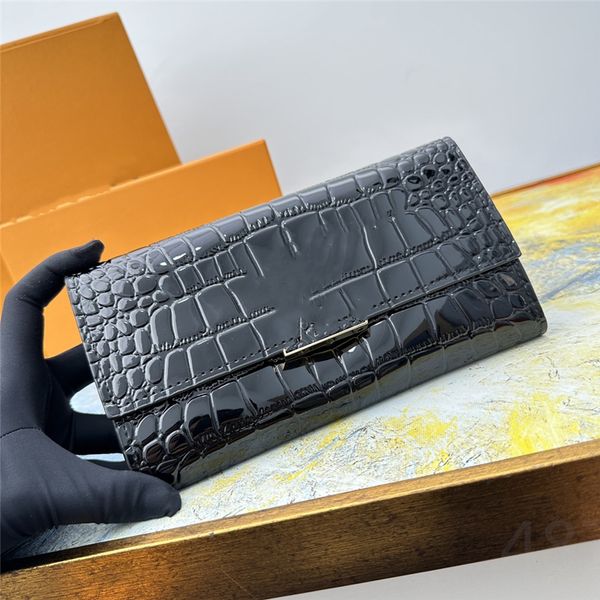 

luxury design wallet 2023 luis fashion men's and women's business card holder vintage decoration square zipper mini card bag vutto, Red;black