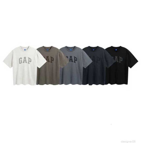 

23sss designer balencigas women t shirt kanyes classic wests gaps three party joint peace dove printed washing water short sleeves high gkn2, White;black