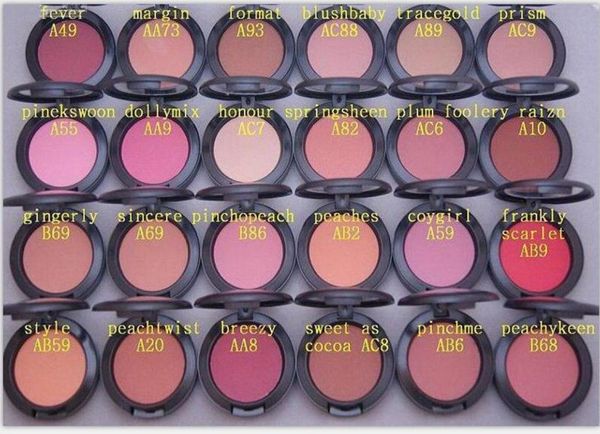 

face makeup sheertone blush 24 colors blush palette 6g no brush powder shimmer blush 5440113