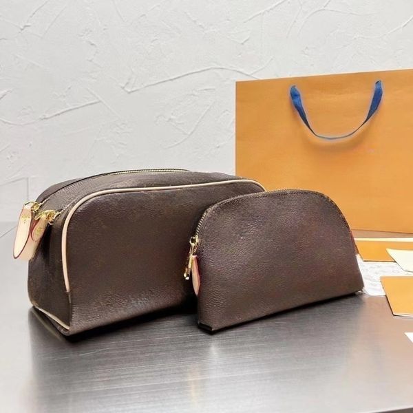 

designer women makeup bag leather cosmetic bags hanging bathroom wash bag multifunctional women travel toiletry bag luxury brand
