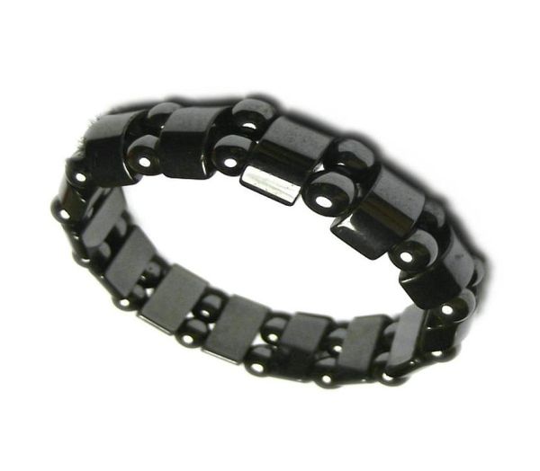 

new mens healing black magnetic hematite stone beads bracelets fashion black magnetic hematite beads bracelet jewelry1462111