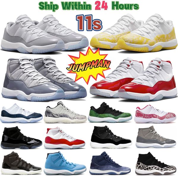 

high 11 basketball shoes cement cool grey cherry 11s sneakers jubilee pure violet animal instinct pantone low university blue men women spor