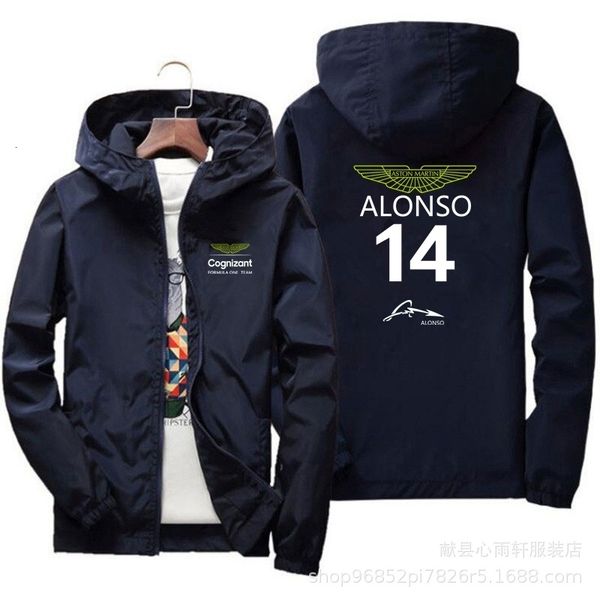 

mens jackets aston martin alonso jersey jacket spring and summer coat racing suit womens fan clothing moto jack 230712, Black;brown