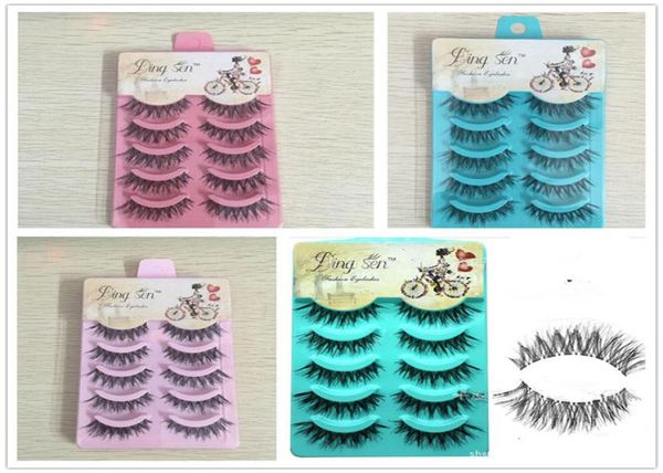 

pairset false eyelashes black cross fake eyelash natural long make up eye lash extensione fake eyelashes x0375209177