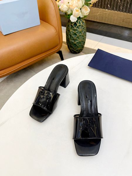 

designer sandal fashion thick sole slipper brand women's slide sandal with lnterlocking g indoor home lovely sunny beach man 0713, Black