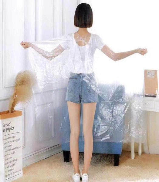 

80pclot 130cmx150cm disposable hair cutting cape salon gown hair cut cutting salon stylist cape nylon barber cloth1743823