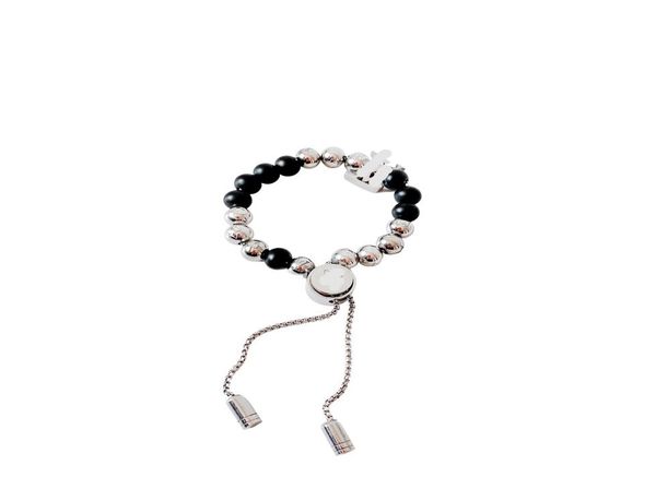 

m00512 beads bracelet chain bracelet all new012345675937045, Black
