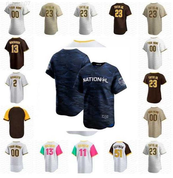 

2023 all-star city men women youth san diego 22 juan soto 65 jose castillo7 ha-seong kim 9 jake cronenworth padres baseball jersey, Blue;black