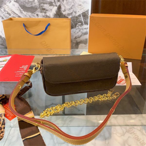 

shoulders bag luxury designers totes letter printing handbags women's fashion leather embossing messenger bag chain shoulder cross body
