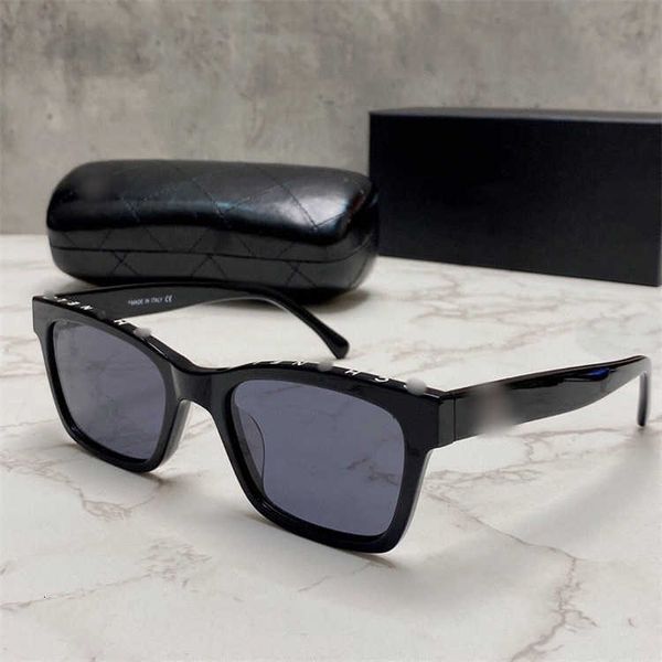 

xiao xiang family glasses xiaoxiangjia ch5417 star net red same letter frame sunglasses small box female 11jj5, White;black