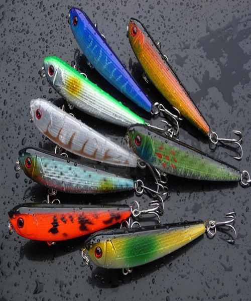 

30pclot pencil fishing lure 4 water dogs hard lures baits wobbler 86g85cm2646064