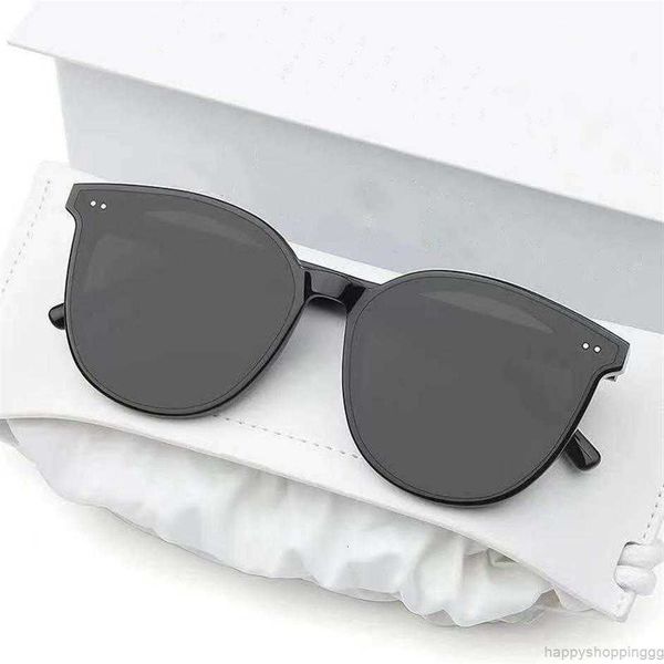 

2021 star models classic gentle monster square frame ladies sunglasses fashion men luxury trend high-end universal223n, White;black