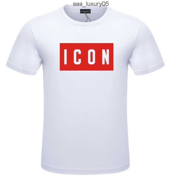 

mens t shirt summer clothes icon t shirt o neck designer short sleeve tshirts watercolor spray paint men black white ts dsquare d2 dsqs dsq2, White;black