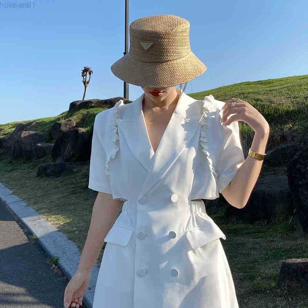 

hat brand p family hat children summer lafite straw triangular standard fisherman fashion sunscreen basin travel sun, Blue;gray