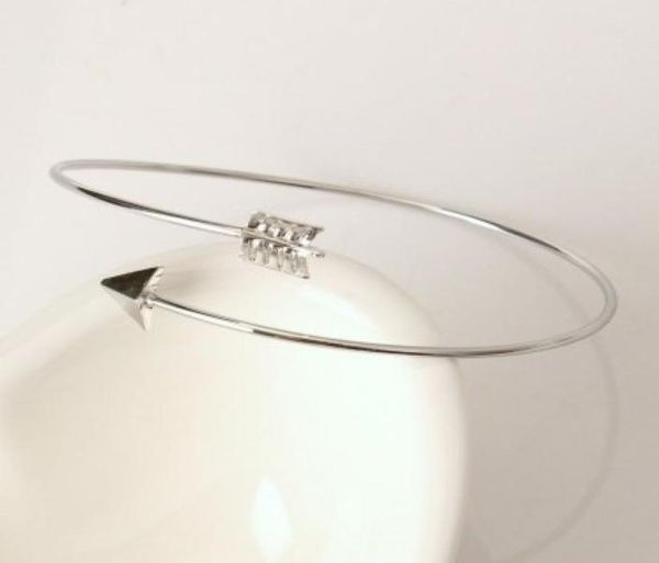 

fashion bangles arrow open bracelets trendy bangle bracelets gold silver tone cuff bracelets bangle womens jewelry gifts bangle c8730365, Black